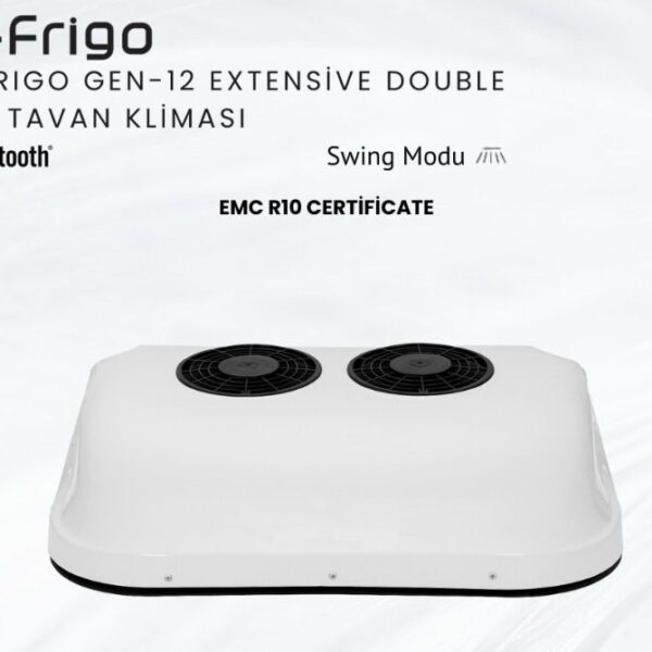 U-Frigo GEN-12 Extensive Double Fan Tavan Klima (12v) Park Kliması