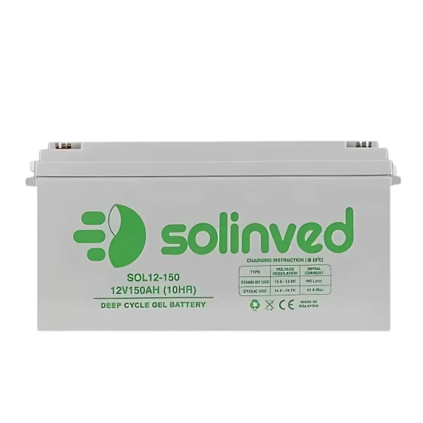 Solinved12V 150Ah Jel Akü